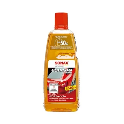 Imagen de SONAX Concentrado de champú para brillo (1 Litro) todas las superficies pintura, goma, plástico, vinilo y vidrio N. 03143000 544
