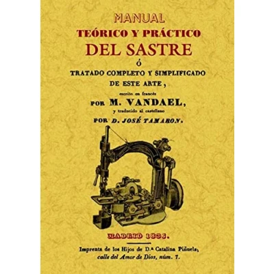 Imagen de Manual teorico y practico del sastre (SIN COLECCION)