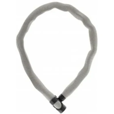 Imagen de ABUS Antirrobo de cadena IVERA Chain 7210 bicicleta con revestimiento fibra sintética IvyTex altamente flexible Nivel seguridad 8 110 cm Color: Bike Packing