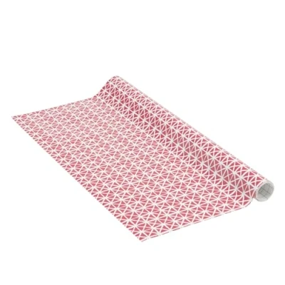 Imagen de Venilia Lámina adhesiva, Daniela baya Retromuster Rojo, 67,5cm x 1,5m, Espesor 95μ, Vinilo autoadhesivo para muebles o cocina, decorativas papel pintado pared, PVC sin ftalatos, Fabricado en UE