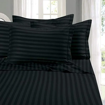 Imagen de Elegant Comfort El Juego de sábanas 4 Piezas más Suave y Acogedor, Microfibra Calidad egipcia 1500 Hilos, Lujoso Resistente a Las Arrugas, tamaño Individual XL,