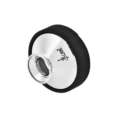 Imagen de Alto Saxofón Mute Sax Silenciador para Alto(Plata) Saxofon