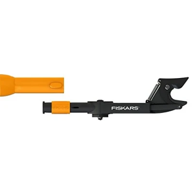 Imagen de Fiskars Podadera con yunque QuikFit para madera seca, Ø de corte: 3,2 cm, Negro/Naranja, 1001410
