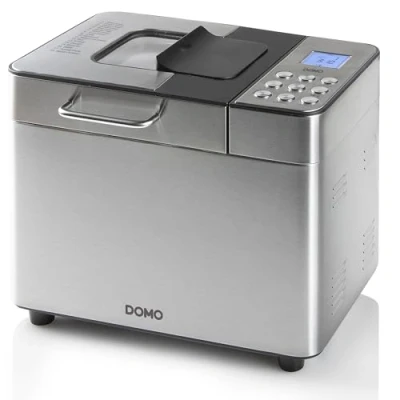 Imagen de Domo B3971 Panificadora, Color Plateado, Plástico, Negro Plata Mate
