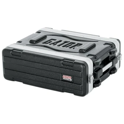 Imagen de Gator Moldeado PE 3U Case rack Profundo 14.25 pulgadas con delanteros / traseros Rieles