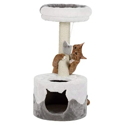 Imagen de Poste Rascador Nuria, 71 cm, Blanco Gris