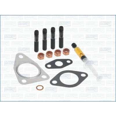 Imagen de AJUSA JTC11556 Juego de montaje, turbocompresor with studs, syringe oil con juntas instrucciones montaje FIAT: Grande Punto Hatchback