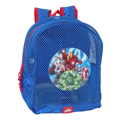 Imagen de Safta AVENGERS Mochila Infantil de Playa, Anti Arena, con Asas, Fácil Limpieza, Ideal para Niños Diferentes Edades, Cómoda y Versátil, 32x12x38 cm