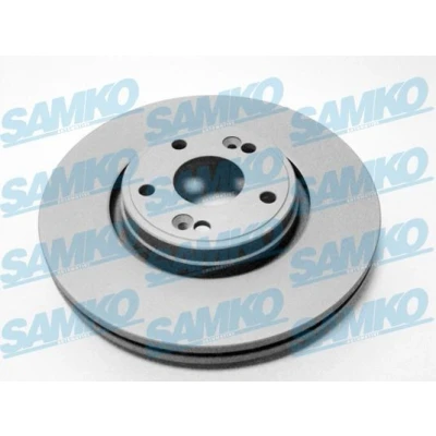 Imagen de SAMKO R1002VR Disco de freno 300 26 5 ventilación interna revestido RENAULT: LAGUNA 2, 2 Grandtour