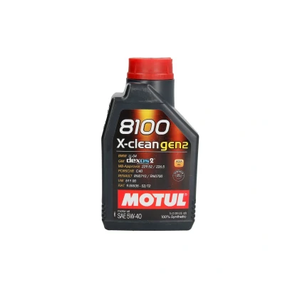 Imagen de Motul X CLEAN GEN2 5W 40 1L Aceite de motor 109761 BMW: 3 Berlina, 1 Hatchback, 5 OPEL: Astra H Corsa D GTC