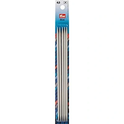 Imagen de Prym Agujas De Tejer, Metal, Gris, 40.3 x 2.5 0.1 cm, 5 Unidades