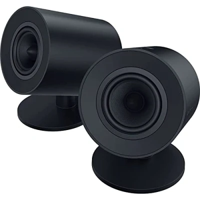 Imagen de Razer Nommo V2 X Altavoces Gaming de rango completo 2.0 para PC (Dos diafragmas 3 pulgadas, THX Spatial Audio, Compatibilidad Multiplataforma) Negro