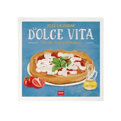 Imagen de Calendario 2026 Pared Mes Vista La Dolce Vita Legami
