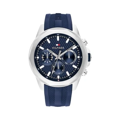 Imagen de Tommy Hilfiger LARS Cronógrafo navy/silvercoloured, Hombre, Talla: One Size, Navy/silver coloured