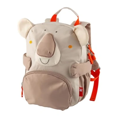 Imagen de Sigikid Mochila infantil para guardería, resistente, ligera, apta niños, excursiones, ocio, niños de 2 a 5 años, 5,2 l, Gris/Koala, small, Casual