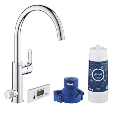 Imagen de Grohe Blue Pure Eurosmart Grifo de cocina con filtro, Cromo, Ref.30383000
