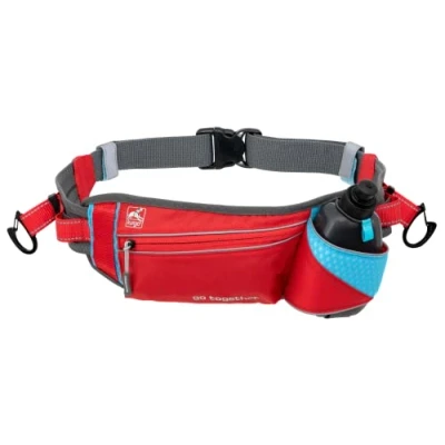 Imagen de Kurgo Cinturón para Correr con Perros Manos Libres, Correa de Perro, Pasear Perros, Reflectante, Ajustable, Cinturon Botella Agua, en Senderos