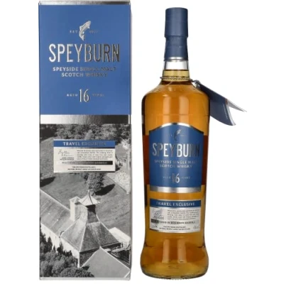 Imagen de Speyburn 16 Years Old Speyside Single Malt TRAVEL EXCLUSIVE 43% Vol. 1l in Giftbox