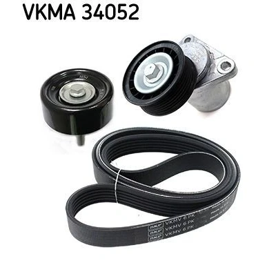 Imagen de SKF VKMA 34052 Juego de correas trapeciales poli V FORD: MONDEO 3, 3 Stufenheck, Kombi