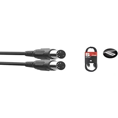 Imagen de Stagg SMD10 E 10m Cable MIDI macho de 5 pines DIN