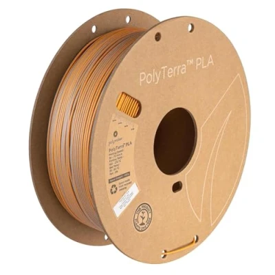 Imagen de Polymaker Polyterra PLA Dual Color 1.75mm 1kg Foggy Orange (Grey Orange)