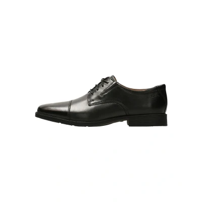 Imagen de Clarks Tilden Cap, Zapatos Hombre, Negro Black Leather, 48 EU