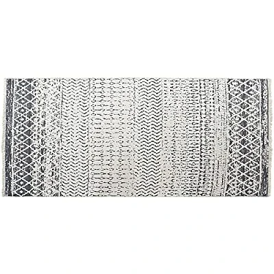 Imagen de Alfombra Dkd Home Decor Blanco Gris Poliéster Algodón (120 X 180 1 Cm)