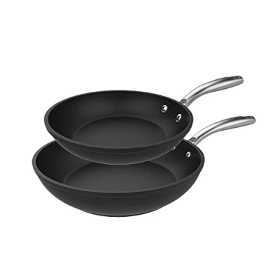 Imagen de Cecotec Set de Sartenes Polka Fantasy 20 24 Bucket Silver. Diámetro cm, Aluminio Forjado, Revestimiento Antiadherente Whitford Eterna, Libre PFOA, Aptas para todo tipo cocinas