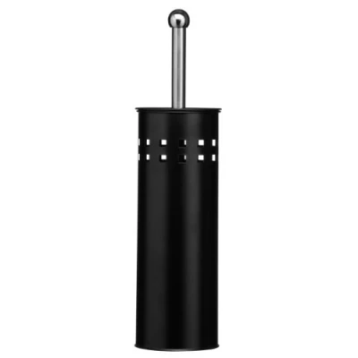 Imagen de Premier Housewares Escobillero con decoración a Cuadros (38 x 10 cm), Color Negro