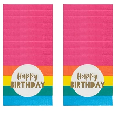 Imagen de Talking Tables decoraciones de fiesta navidad temporada festiva Servilleta (RAIN NAPKIN HB), color