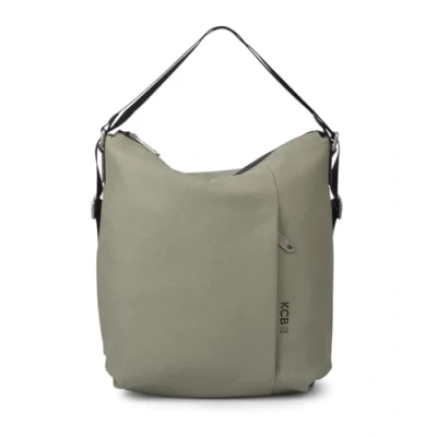Imagen de Bolso Mochila KCB Strong Convertible y Versátil Diseño Moderno Elegante Espacioso Funcional Asas Ajustables 100% Vegano Color Verde