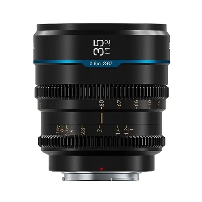 Imagen de SIRUI Night Walker T1.2 35mm Objetivo Lens Lenses Lente,Lente de Enfoque Manual Gran Apertura(X Mount,MS35X B)