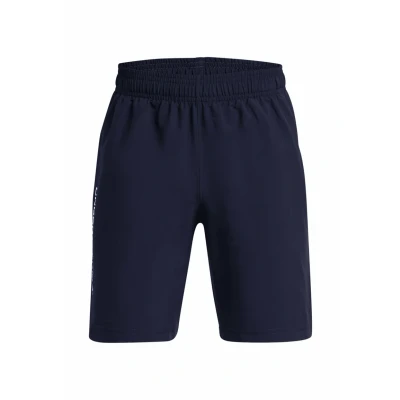 Imagen de Under Armour TECH Wordmark Pantalón corto de deporte Midnight navy para niños, Talla: 14 16a,