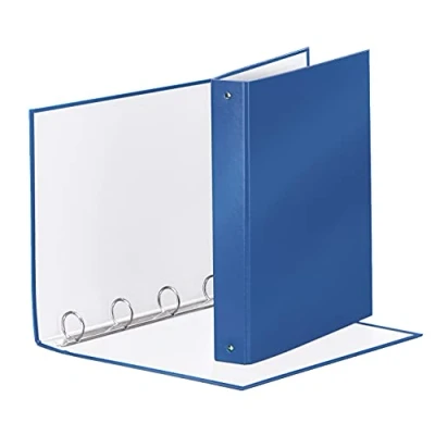 Imagen de Esselte Carpeta de anillas, color Blu metallizzato Dorso 4 cm
