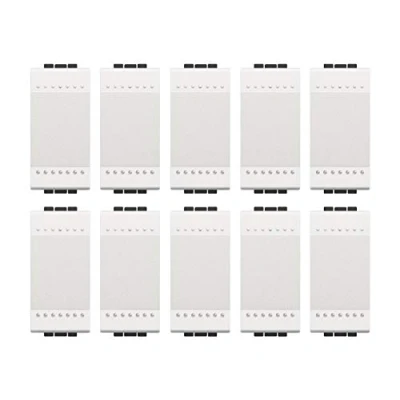 Imagen de Bticino ASTN4001NKit10pz LL Interruptor 1P 16 A 1 m blanco