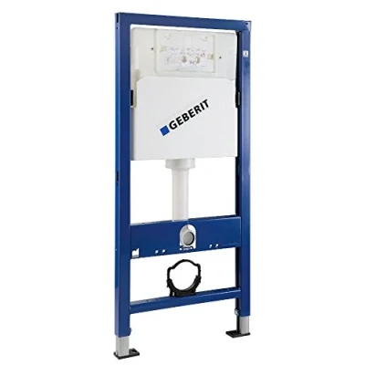 Imagen de Geberit 458103 Duofix Basic 458.103.001 Panel Inodoro (112 cm de Altura), Color Blanco, Elemento Pared preliminar