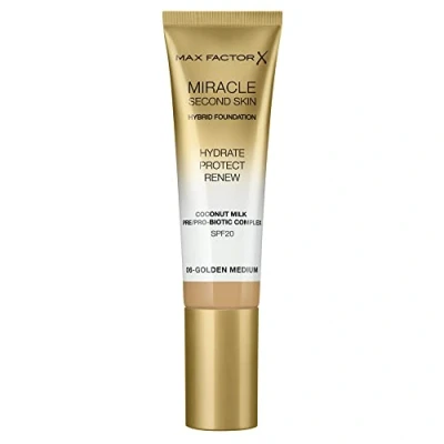 Imagen de Max Factor Miracle Second Skin Hybrid Base de maquillaje 30 ml