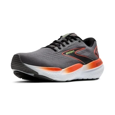 Imagen de Brooks Glycerin Zapatillas de running neutras, Hombre, Talla: 41, Grey mandarin red green Zapatos