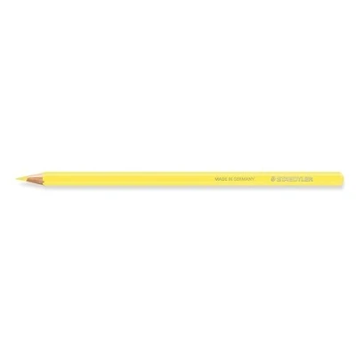 Imagen de Staedtler lápices de colores Design Journey, amarillo claro, mina suave, madera bosques certificados PEFC, forma hexagonal clásica, 6 en caja plegable, 146C 10