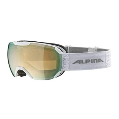 Imagen de ALPINA Unisex Adultos, PHEOS S Q LITE Gafas de esquí, white, One Size