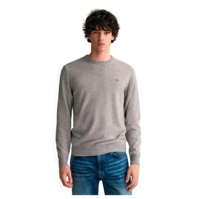 Imagen de Jersey Fino Gant Lambswool Gris L