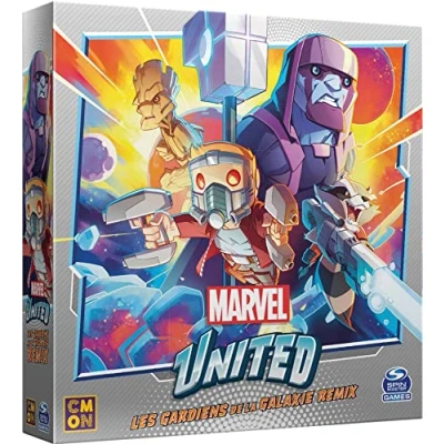Imagen de Asmodee Marvel Juego de Mesa, CMNMUN05FR, Extensión: Los Guardianes la Galaxia Remix