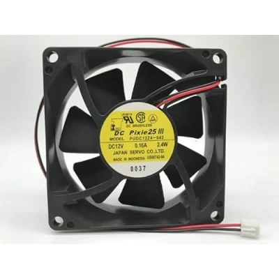 Imagen de DEMICRATE For SERVO PUDC12Z4 042 12V 0.16A 2.4W 8cm 8025 Cooling Fan