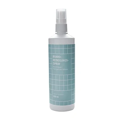 Imagen de SIGEL BA140 Spray de limpieza tableros 250 ml para pizarras blancas, cristal y casi todas las superficies cerradas