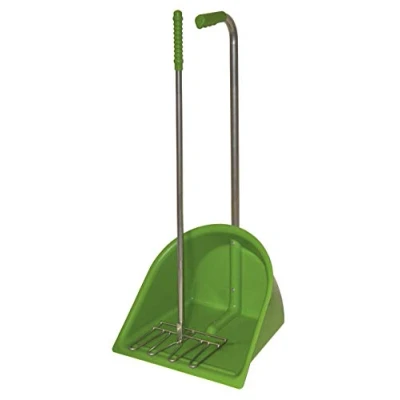 Imagen de Kerbl Mistboy (rascador de estiércol para Limpiar los establos Caballos, recogedor estiércol, mistboy, Altura 90 cm) 324110