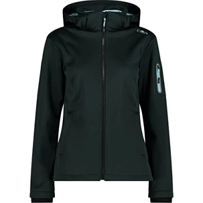 Imagen de CMP Chaqueta softshell melange mujer con capucha desmontable, Edén Mel., M