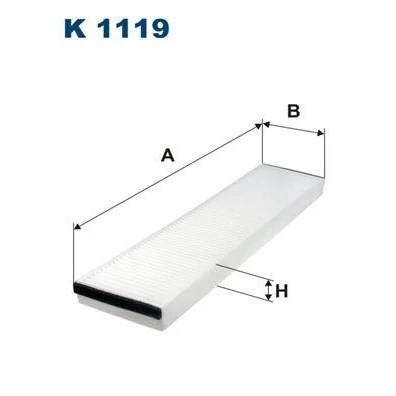 Imagen de Filtro, aire habitáculo FILTRON K 1119