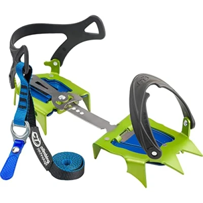 Imagen de Climbing Technology Snow Flex Classic, crampón Unisex Adulto, Color Verde, Talla Regulable