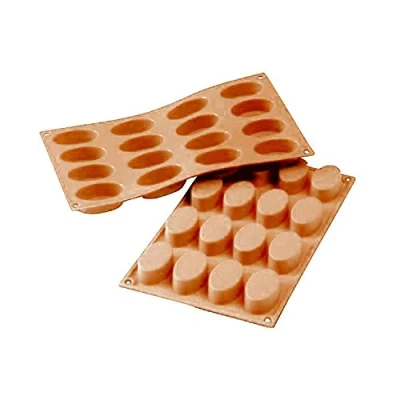 Imagen de Silikomart SF017 OVALI Molde de Silicona 55X33 H 20 MM