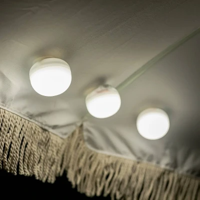 Imagen de Newgarden Cherry Mini (juego de 3) foco LED portátil y recargable